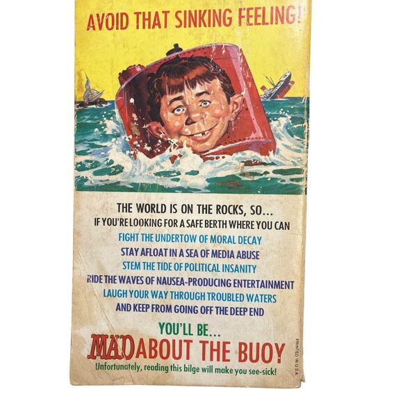 MAD About The Buoy #53 Paperback 1980 Warner Books Humor & Satire Magazine - Picture 13 of 16